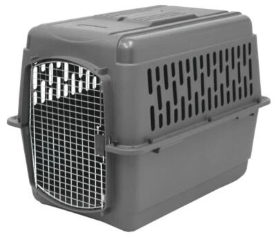 Plastic Pet Carrier - 40  x 27  x 30  inches - Image 1 of 2