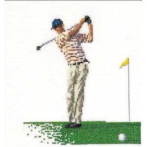 Kreuzstich Packung Golf 3032A thea gouverneur Aida - Bild 1 von 6