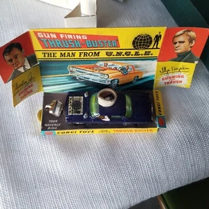Original 1960 Man From Uncle Thrush Buster Car And Box - Picture 1 of 5