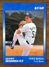 1989 Star Company VERO BEACH GLOSSY Minor League Set 100 PRINTED E5020501