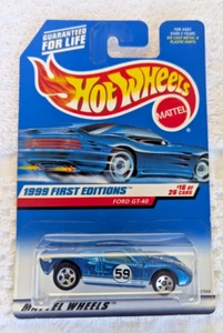 1999 Hot Wheels Collector #921 ~ 1999 FIRST EDITIONS #16/26 ~ Ford GT-40 VIDEO - Picture 1 of 1