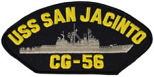 USS SAN JACINTO CG-56 SHIP PATCH - GREAT COLOR - Veteran Owned Business