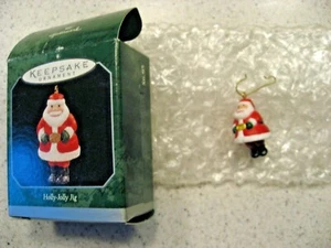 Hallmark Keepsake 1998 Holly Jolly Jig Miniature Christmas Ornament - Picture 1 of 4