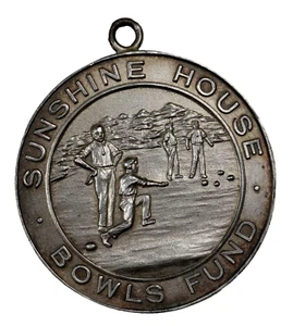 1925 England National Institute For The Blind Silver Award Medal - Picture 1 of 2