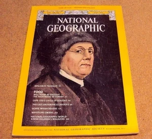 National Geographic July 1975 Benjamin Franklin Enough Food Cape Cod Ozark Swan - Picture 1 of 6