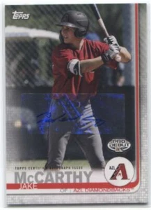 Tarjeta Jake McCarthy 2019 Topps Pro Debut Prospect #18 - Diamondbacks- - Imagen 1 de 1