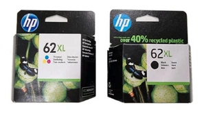 2 x Original Tinte HP 62XL SET ENVY 5544 5644 5660 7640 7645 OfficeJet 5740 5742 - Bild 1 von 1