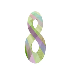 Colgante infinito 6792 Swarovski® cristal paraíso brillo 26mm - Imagen 1 de 2