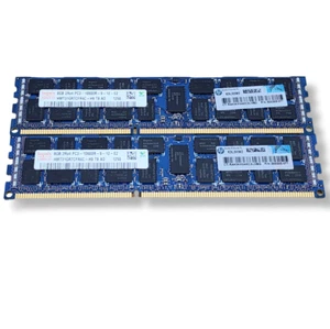 16GB (2X 8GB) HYNIX PC3-10600R HMT31GR7CFR4C SERVER MEMORY (5152 )π - Picture 1 of 1