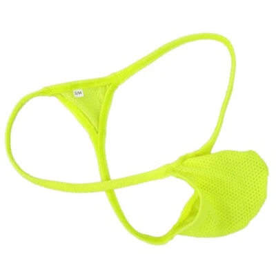 K403 D мужские виноград контрабандисты струны стринги выпуклость контур мешок пузырьковая сетка - Изображение 1 из 4