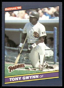 1986 Donruss #112 Tony Gwynn - Picture 1 of 2