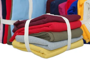Sweatshirt Fleece Brushed Fabric,Remnants Pieces Material,5 PCS Bundles,Neotrims - Picture 1 of 5