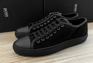 Hugo Boss men's Mirage Tenn sdct Leather trainers, made in Italy