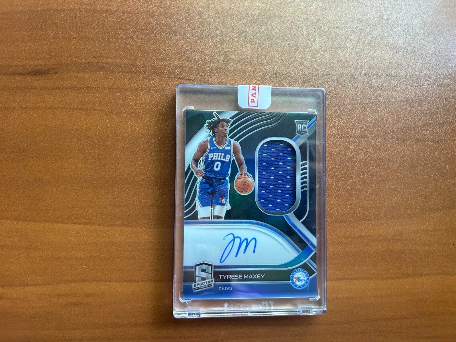 2020-21 Spectra Rookie RC Patch Auto RPA /149 Tyrese Maxey #204 76ers SP