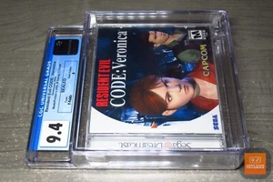 CGC 9.4 A - Resident Evil CODE: Veronica Sega Dreamcast 2000 NEW! - RARE! - Picture 1 of 6