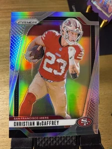 2024 Panini Prizm #250 Christian McCaffrey Silver Silver Prizm - Picture 1 of 2