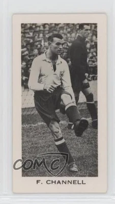 1935 Sinclair estrellas de fútbol inglesas y escocesas Tobacco F Channell #8 Foto 1 de 2
