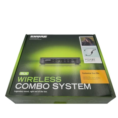 BLX14/PGA31 Wireless Headworn Microphone System HEADSET SYSTEM W/PGA31 New - Image 1 of 4