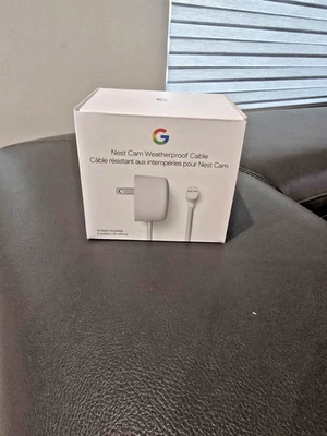 Google Nest Cam Battery Weatherproof Cable 5M/16Ft (GA02277-US) New - Image 1 of 4