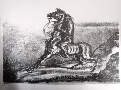 LLL! "Die Angst vor der eigenen Courage" Entscheidung Katastrophe A. Paul Weber - Bild 1 von 4