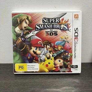 Super Smash Bros Nintendo 3ds Game Tested And Working Free Postage - Picture 1 of 6