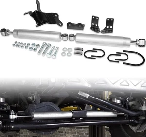 N3 Dual Steering Stabilizer For Jeep JL/Gladiator JT 2018-2024 Replace for 87304 - Picture 1 of 8
