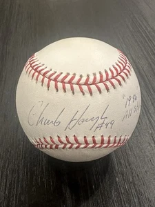 Charlie Hough Dodgers Signed Autographed OML Baseball W/ “1986 All Star” - Picture 1 of 3
