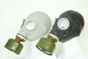 Máscara de gas SOVIÉTICA GP5 REGALO NEGRO Y GRIS coleccionables - Imagen 1 de 10