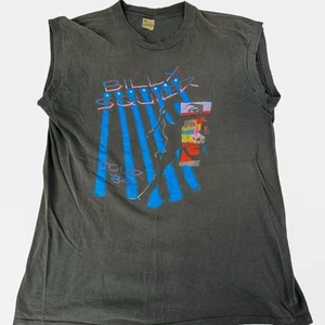 Vintage Billy Squier Tank Signs Of Life Tour 1984 Band Sleeveless Shirt Size XL - Bild 1 von 10
