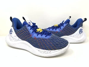 NEW Under Armour Curry Flow 10 Basketball Shoes Blue 3026949-400 Men’s Size 10 - Picture 1 of 7