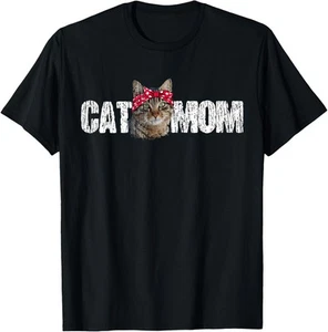 Cat Pet Mom Mother T-Shirt Hoodie - Picture 1 of 11