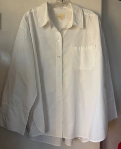 Sezane Bilma Shirt Off White US 12 EU 44 - Picture 1 of 10