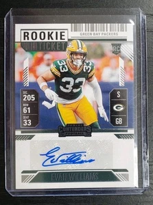 2024 Panini Contenders Evan Williams Rookie Ticket Auto Green Bay Packers - Bild 1 von 1