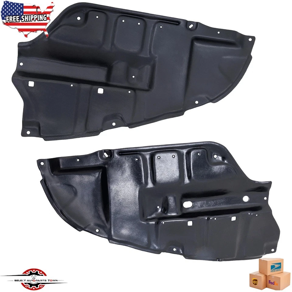 Fits 2004-2008 Toyota Solara Front Engine Splash Shield Under Cover Left & Right Foto 1 de 4