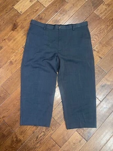Savane graue Herrenanzughose 42x23 flach vorne grau Anzughose neu ohne Etikett ungetragen - Bild 1 von 6