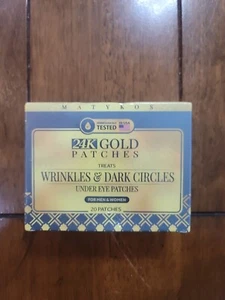 Matykos 24K Gold Patches For Under Eye.  20 patches per box  - Picture 1 of 2