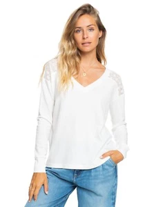 ROXY Damen Langarmshirt Candy Clouds weiß - Bild 1 von 30