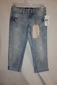 BRAND NEW VANILLA STAR GIRLS BLUE JEANS SIZE 4 - Picture 1 of 5