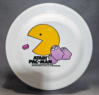 Vintage Atari  1982 Pac-Man Arcade Frisbee Consumer Electronics Show Promo Rare - Image 1 of 4