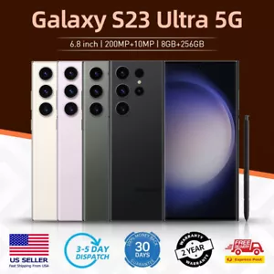 💯BRAND-NEW IN SEALED BOX SAMSUNG GALAXY S23 ULTRA 5G UNLOCKED 1T/512GB/256G - Picture 1 of 38