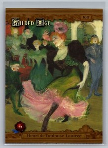 Henri de Toulouse-Lautrec 2022 Historic Autographs Gilded Age RADIANT #160 /500