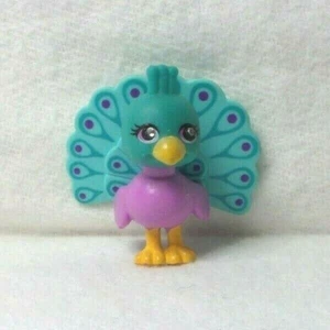 POLLY POCKET - SPARKLIN' PETS MATTEL #70 PFAU GRÜN LILA ORANGE BLAU VIOLETTE AUGEN - Bild 1 von 5