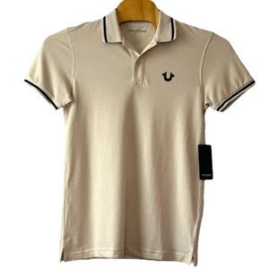True Religion NWT Men's Crafted With Pride Short Sleeve Polo Shirt Sz M - Picture 1 of 8
