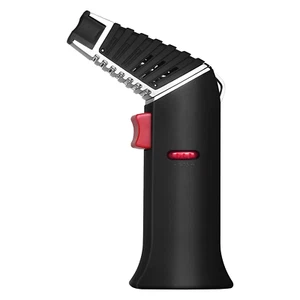 Safety Lock Food Torch for BBQ , Refillable Kitchen Torch with Adjustable Flame - Picture 1 of 12