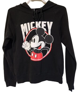 Sudadera con Capucha MICKEY 28 Negra Roja Blanca Juniors Talla Grande Foto 1 de 4