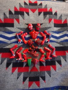 Vtg He Man Motu Modulok 1985 80s Masters of the Universe Almost Complete No Gun