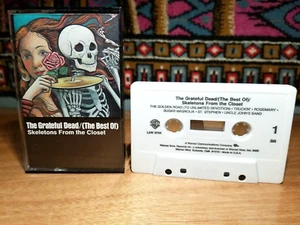 The Grateful Dead- The Best Of: Skeletons From The Closet- 1974 Cassette Rock - Picture 1 of 7
