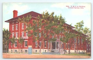 Postcard YMCA Building Colorado Springs Colorado b - Picture 1 of 3