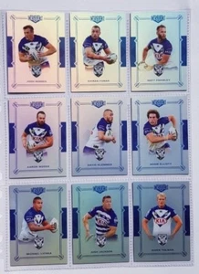 2018 NRL ELITE SAPPHIRE MOJO SET CANTERBURY BULLDOGS SET 9 CARDS NUMBER 01/20 - Bild 1 von 4