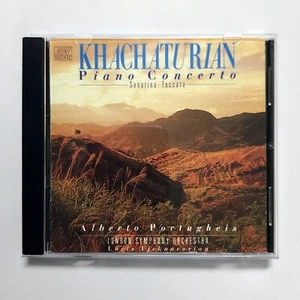 Khatchaturian Piano Concerto Alberto Portugheis CD 1987 ASW U.K NO IFPI - Picture 1 of 3